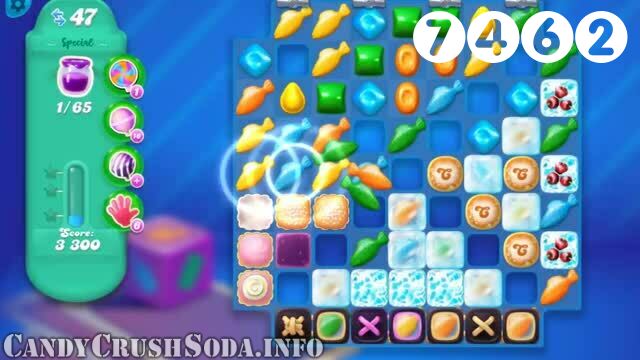 Candy Crush Soda Saga : Level 7462 – Videos, Cheats, Tips and Tricks