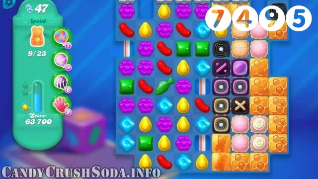 Candy Crush Soda Saga : Level 7495 – Videos, Cheats, Tips and Tricks
