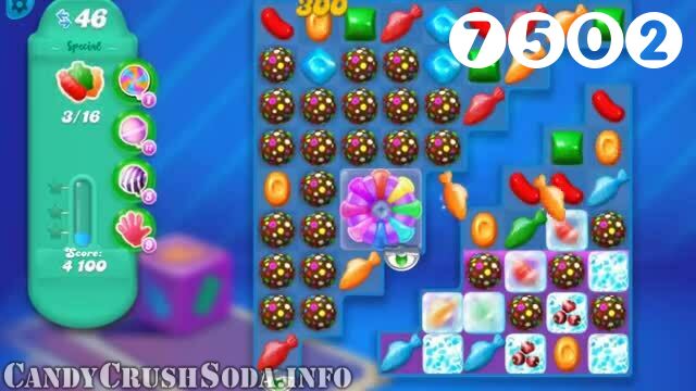 Candy Crush Soda Saga : Level 7502 – Videos, Cheats, Tips and Tricks