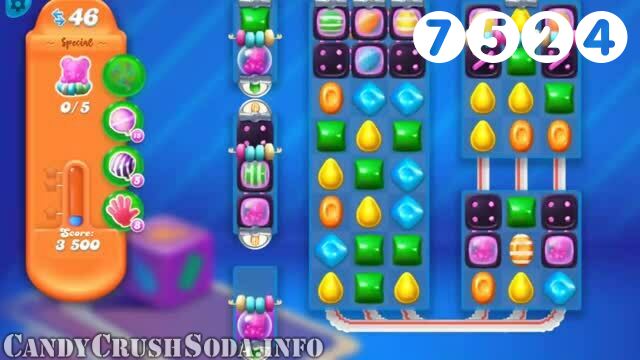 Candy Crush Soda Saga : Level 7524 – Videos, Cheats, Tips and Tricks