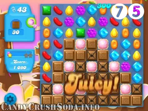 Candy Crush Soda Saga : Level 75 – Videos, Cheats, Tips and Tricks