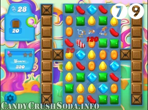 Candy Crush Soda Saga : Level 79 – Videos, Cheats, Tips and Tricks
