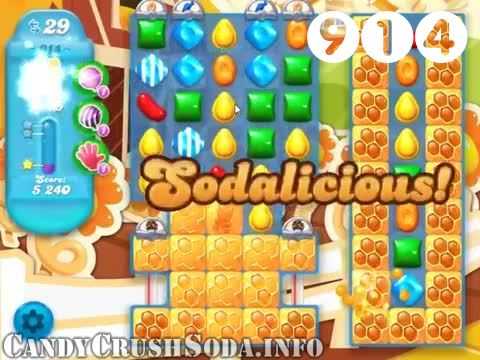 Candy Crush Soda Saga : Level 914 – Videos, Cheats, Tips and Tricks