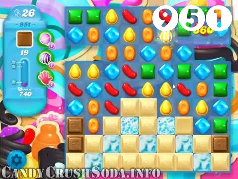 Candy Crush Soda Saga : Level 951 – Videos, Cheats, Tips and Tricks