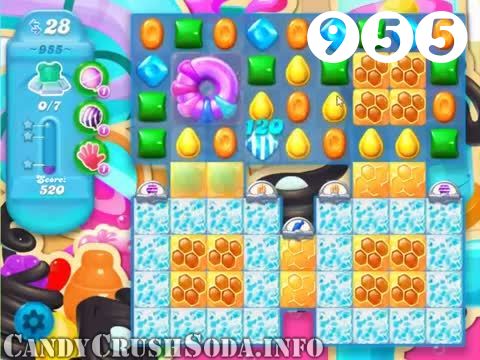 Candy Crush Soda Saga : Level 955 – Videos, Cheats, Tips and Tricks